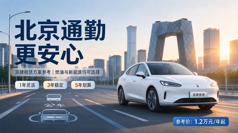 京牌租赁业务展示